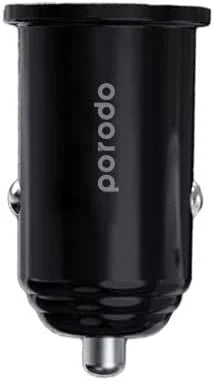 Porodo 3 In 1 Magnetic Car Charger Mount 15W With 20W PD Car Charger - Tashqila Porodo 3 In 1 Magnetic Car Charger Mount 15W With 20W PD Car Charger - Tashqila